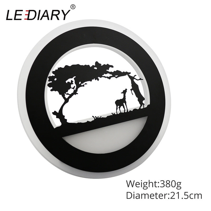 Liberte' Wall Sconce 14W 110-240V Modern Figurine SKU# LIG0106